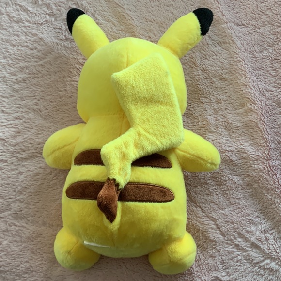 B.A.B Pikachu Pokémon Plushie - Picture 2 of 3